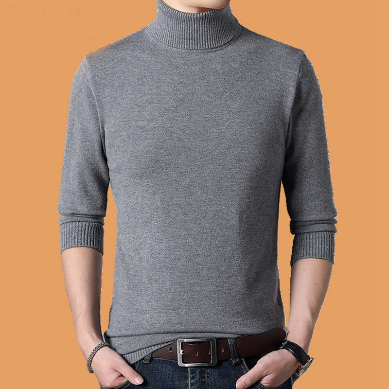 Grey Turtleneck