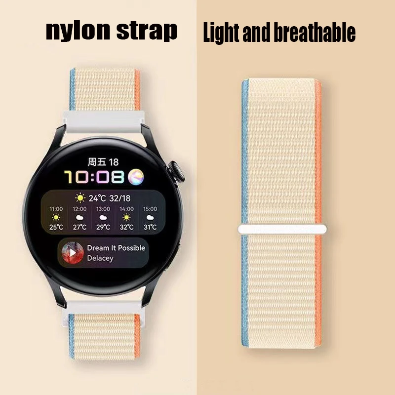 

Нейлоновый ремешок для смарт-часов Realme DIZO Watch 2, ремешок для часов Realme watch 2/2 Pro, ремешок для часов Realme watch S/S Pro, браслеты