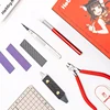 Hobby Mie Anime SciFi DIY Doll Craft Model Assembly Building Tool Kit Set Hobby Repairing and Fixing Knife Tweezer Sandpaper 2