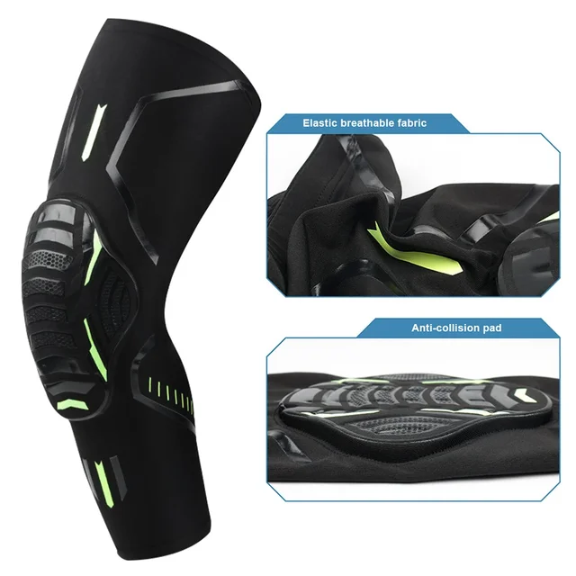 1 PCS Sports Basketball Kneepads Elastic Foam Volleyball Knee Pad Protector Fitness Gear Anti-collision Training Support Bracers 5