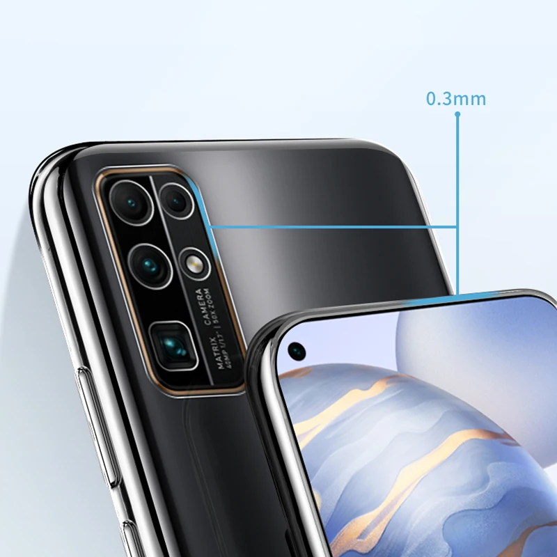 Crystal Clear Soft TPU Phone Case - Sleek Protective Back Cover