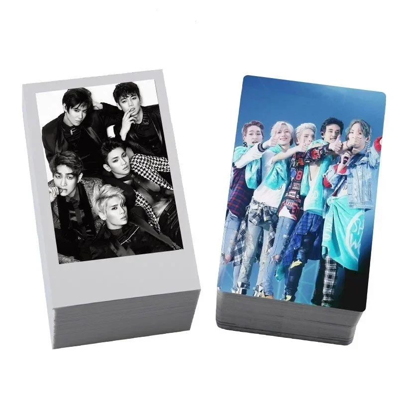 Korean SHINEE Lee Tae-min Onew Kim Jonghyun Key Choi Min Ho Lomo Cards Li Taimin Wen Liu Jin Zhongxuan DIY Card Stickers 100PC