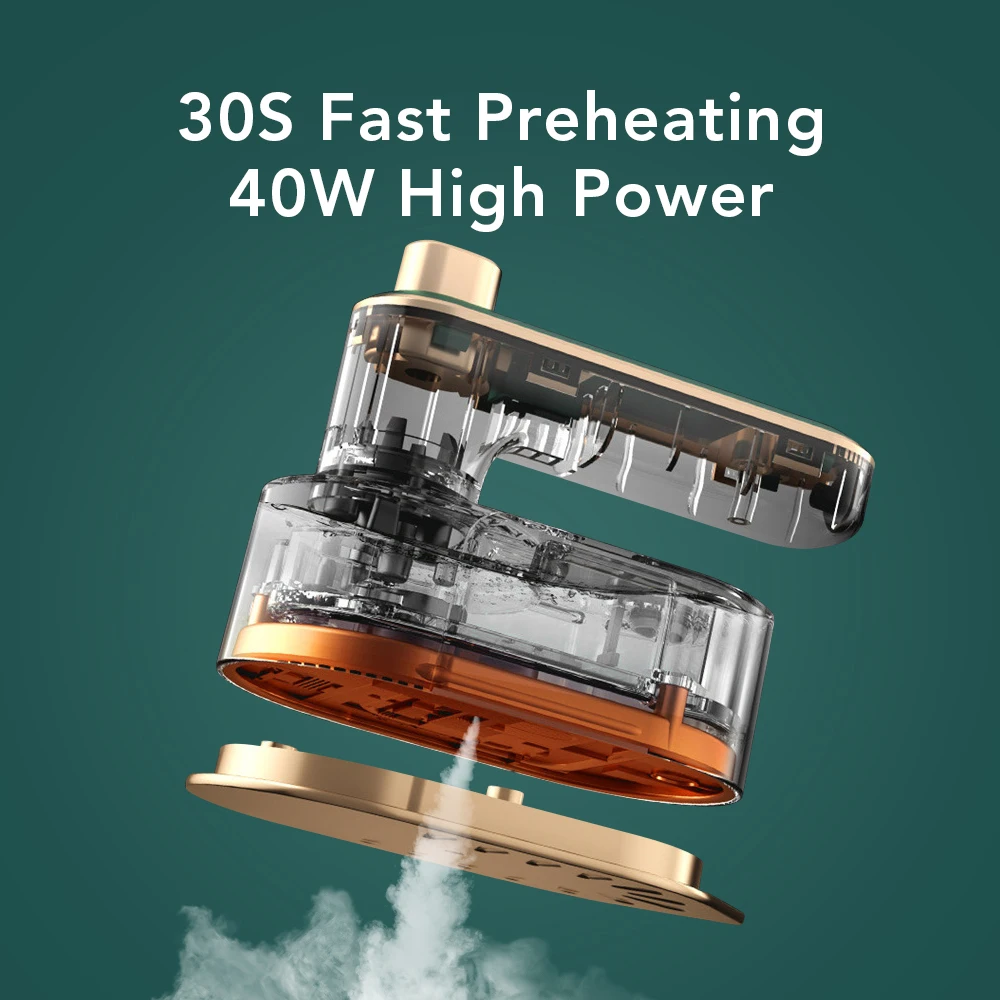 مكوّاة صغيرة محمولة باليد 180 مكوّاة دوارة مكواة ب...