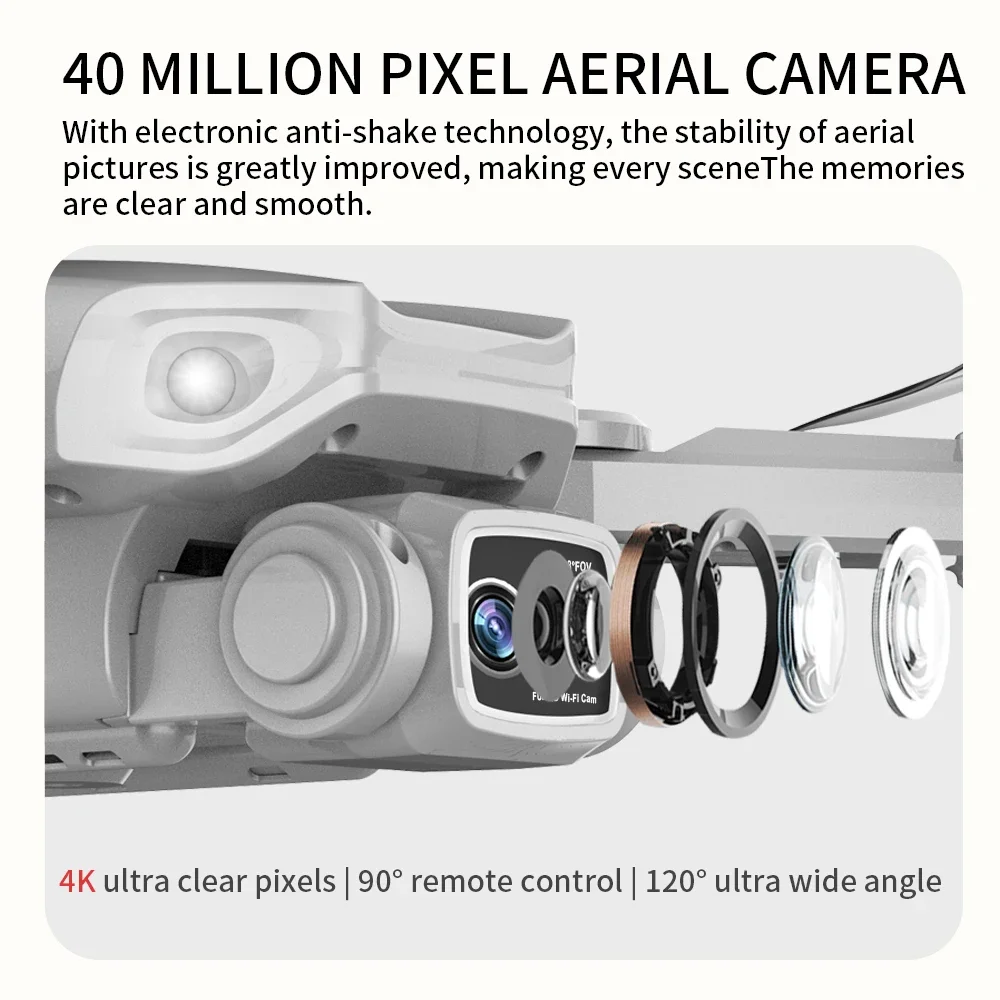 LYZRC L900 PRO GPS Drone 4K Profesional HD Dual Camera 5G WIFI Aerial Photography Aircraft Brushless Foldable Quadcopter RC Dron