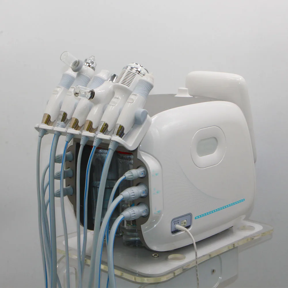 6 in 1 Dermabrasion Peel Spa Facial Machine Skin Rejuvenation Hydro Dermabrasion Aqua Deep Cleaning Skin Care Device