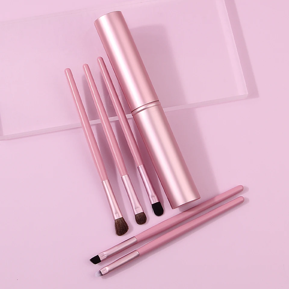 6 Piece Beginner Eye Makeup Brush Set