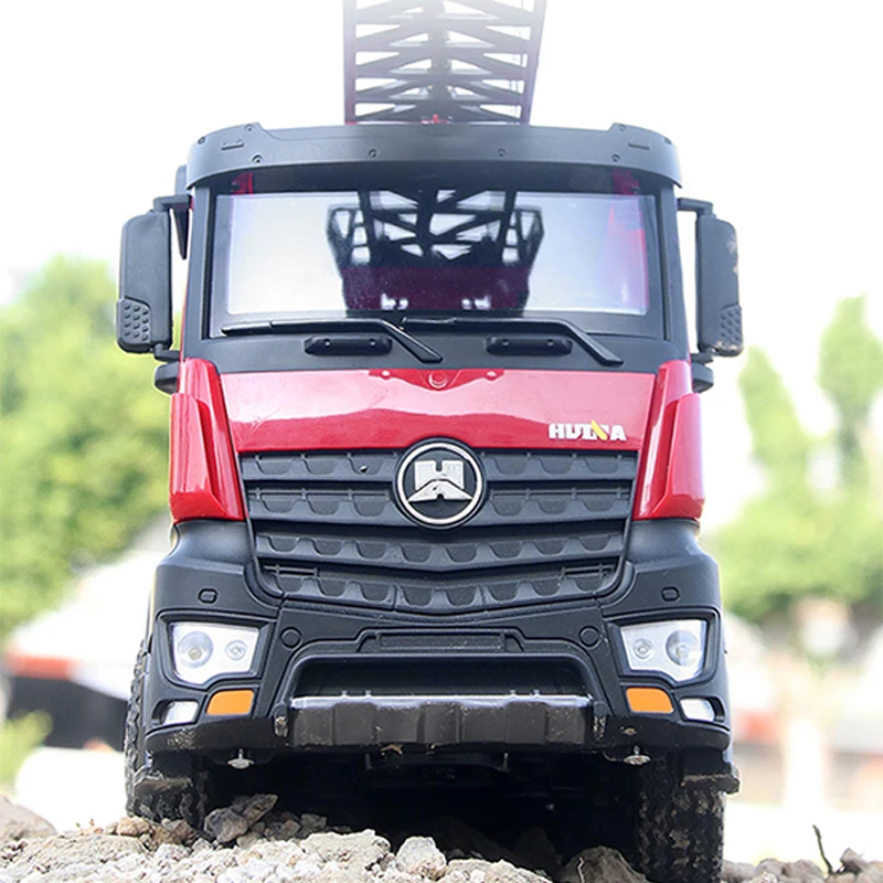 Gifts HUINA 1/14 561 2.4G RTR Remote Control Truck Tractor Sprayable Scaling Ladder RC Fire Car Outdoor Toys TH18049 5