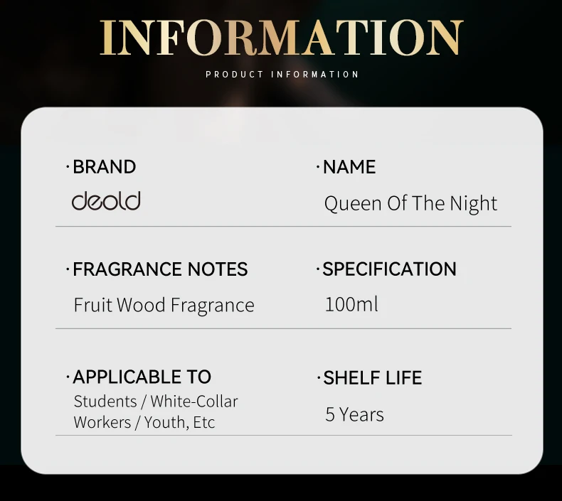 Queen Of The Night Eau De Parfum Eulen Parfüm Im Geschenkkarton_voghion.com