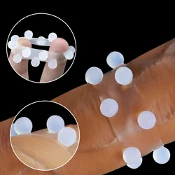 Silicone Penis Ring Beads Clitoris Stimulate Foreskin Correction Cock Rings Delay Ejaculation G-spot Massage Sex Toys for Men
