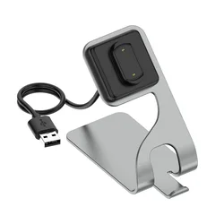 Versatile Charger Stand with USB Cable (Gray Blue)