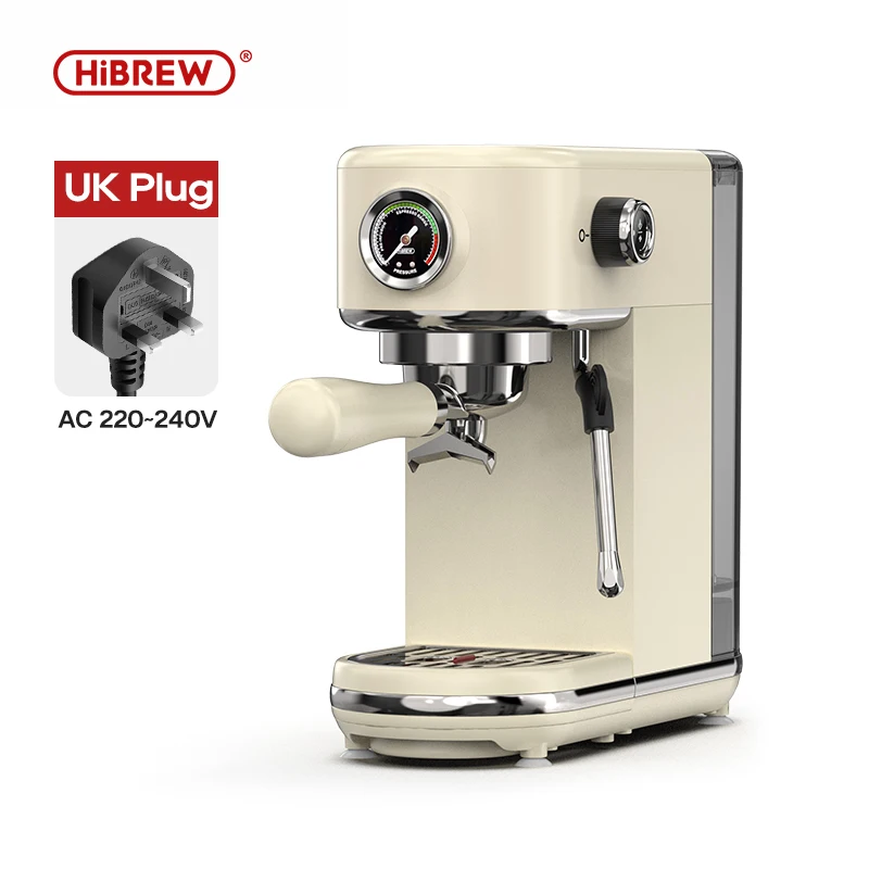 【新品同】 半自動　エスプレッソ　コーヒーマシン HiBREW H10B HiBREW 20Bar Semi Automatic Espresso Coffee Machine Temperature