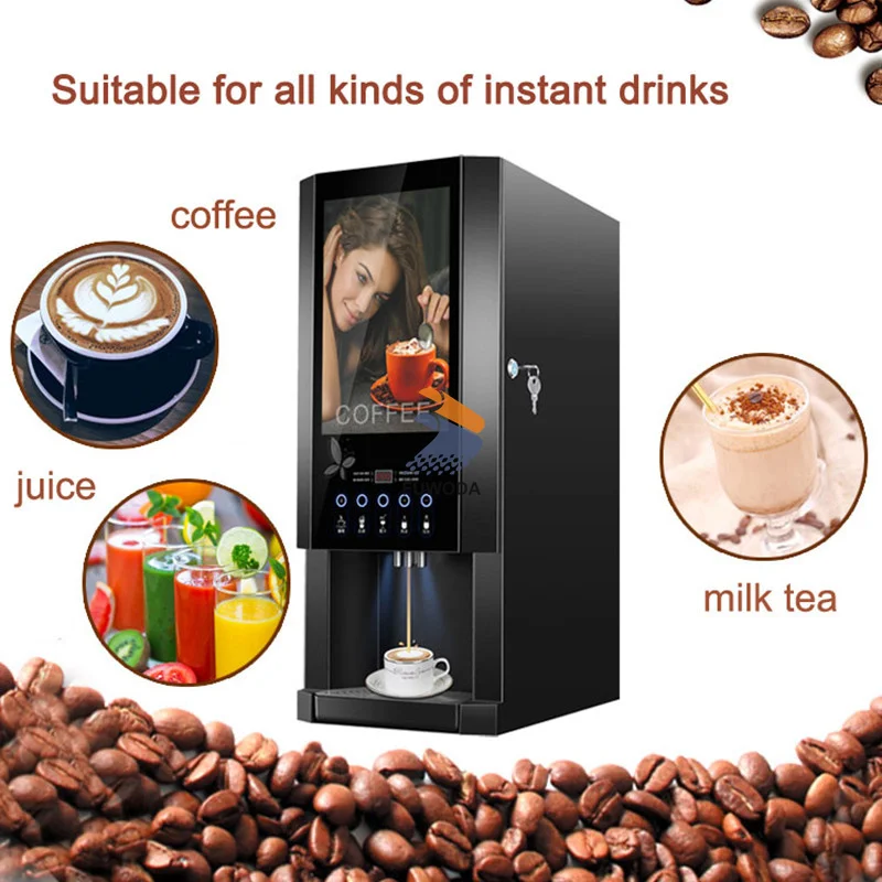 Obtain Nescafe Instant Tea Coffee Vending Machine for Small Office