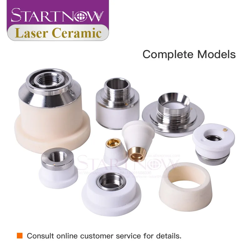Startnow Laser Ceramic Ring Precitec KTXB P0595-94097 RAYtools3D WSX Fiber Laser Nozzle Connector Holder Parts Precitec 2.0