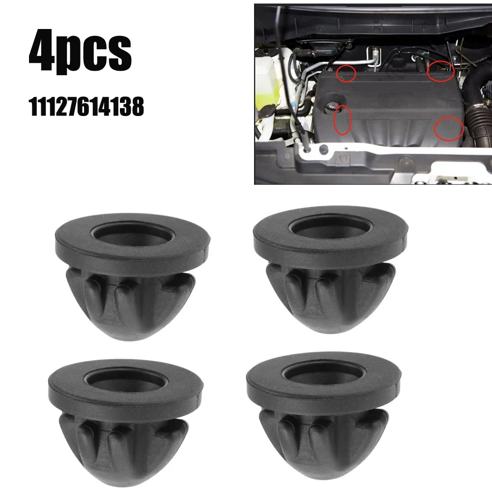 Grommets 11127614138 11 12 7 614 138 11127614138 7 614 138 7614138 Black Brand New Parts Engine Cover Grommets