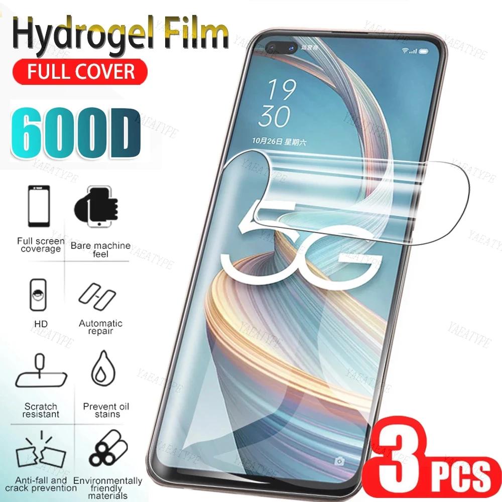 

3Pcs Screen Protector Hydrogel Film For Oukitel WP7 WP8 WP9 WP10 WP22 WP26 WP20 WP19 WP17 WP16 WP18 WP15 S WP13 5G WP12 Pro