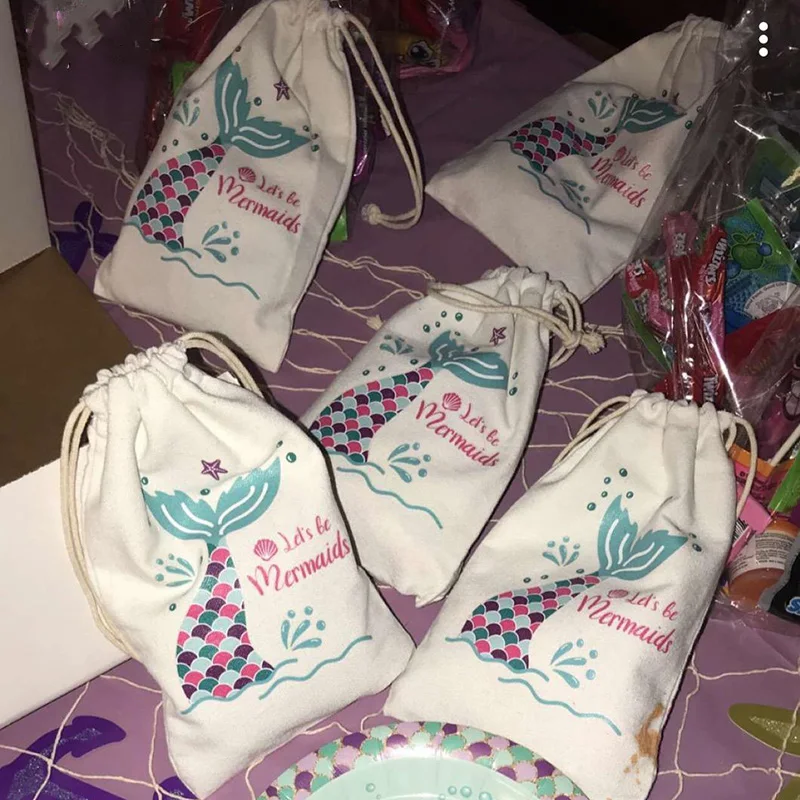 Roaring Good Time 12 pcs sacs de fête de sirène sacs de fête de sirène