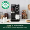 Single Serve Coffee Maker + Coffee Grinder, 48-Ounce Removable Reservoir, Black, DGB-2 2