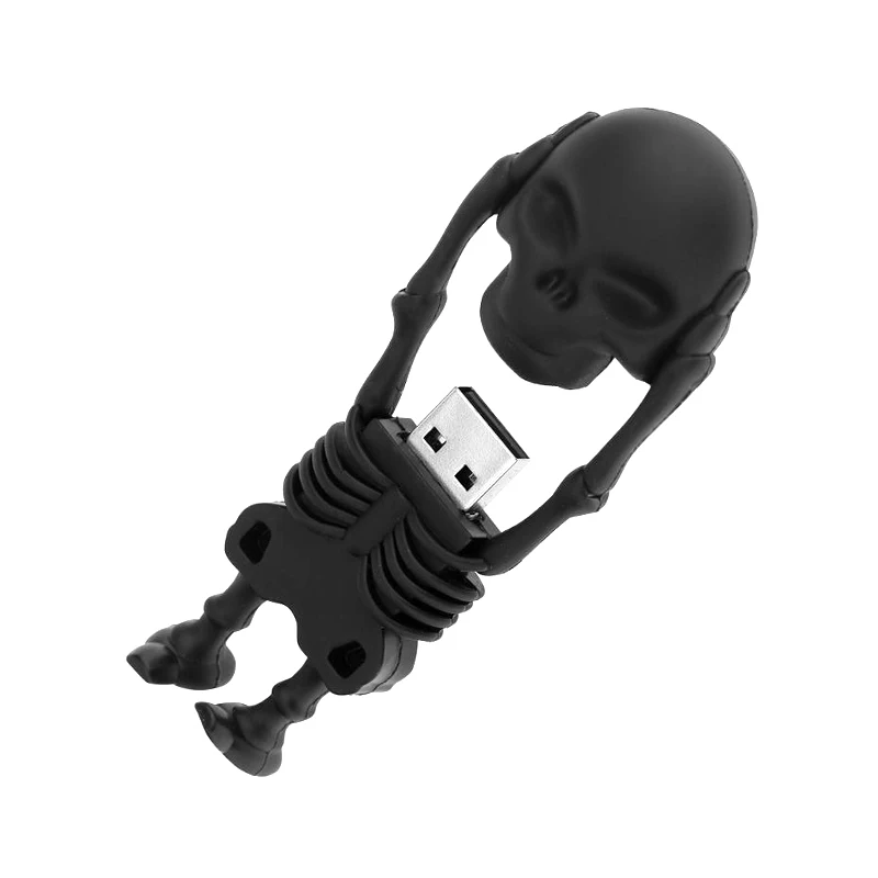 -Stick Skeleton modell Pen Drive 8GB 16GB 32GB 64GB Neue USB stick Flash Disk 32g 64g High Speed Mode Cle Usb_voghion.com