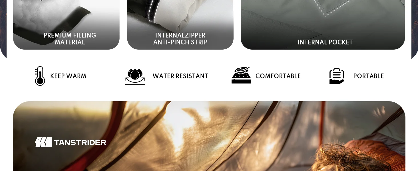 sleeping bags