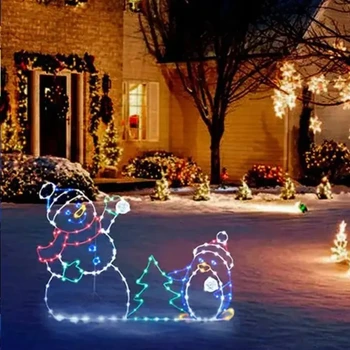 LED Animated Snowman Christmas Ornament 1