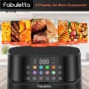 Air Fryer 5.8Qt, 11-in-1 Compact Air Fryers With Viewing Window, 450°F Digital AirFryer, 11 Smart Cooking Programs, Shake Remind 6