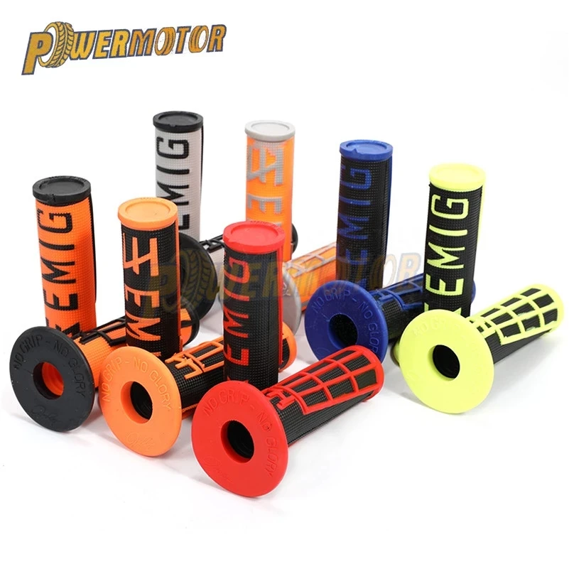 Manopole Moto Mx Sticker Manubrio In Gomma Per Gilera Gp 800 Pit Dirt Bike Manopole Twist Grip Super Motor Emig Moto Polso
