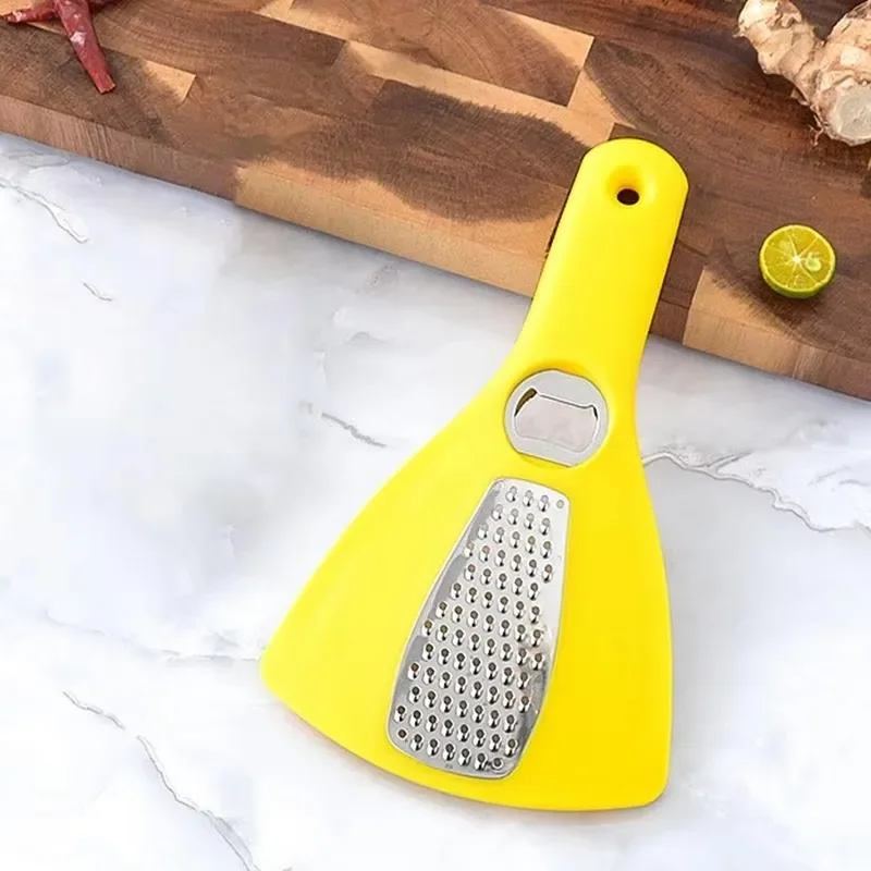 Portable Manual Can Opener Multi-function Bottle Caps Opener Solid Smooth Beer Openers for Camping Traveling Supplies