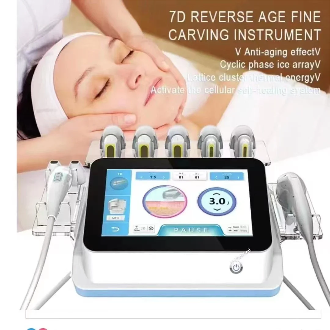 Machine 7D HI FV Professionnel Facial Face Lifting Facelift