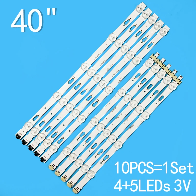 LED backlight strip For UE40JU6000 UN40JU6700 UE40JU6000K  UE40MU6000 UE40MU6100 UE40MU6105 UE40JU6500 BN96-34791A/BN96-34792A