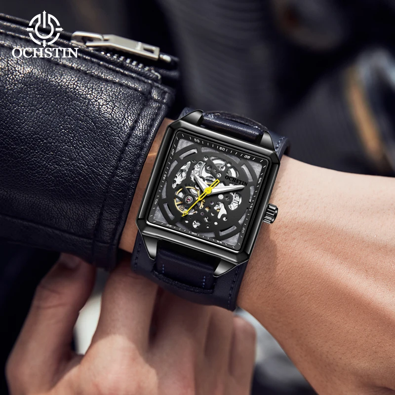 OCHSTIN new 2024 Masterpiece craftsman series sports street skeleton mechanical movement watch men's mechanical watches
