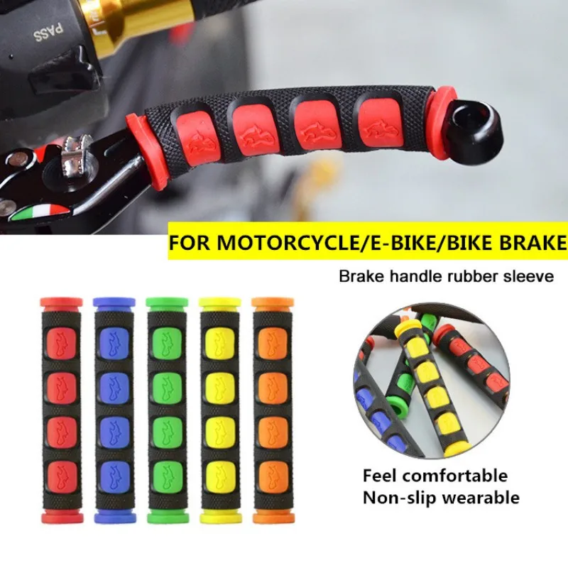 

Motorcycle Handle Brake Grip Sleeve Universal E-bike Scooter Handlebar Motorcycle Handle Brake Grip Rubber Sleeve