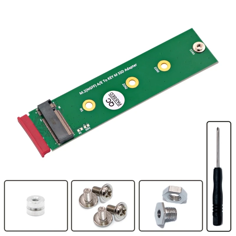 

M.2 A+E KEY Slot To M.2 NVME Adapter Card NGFF To KEY-M Expansion Card Nvme