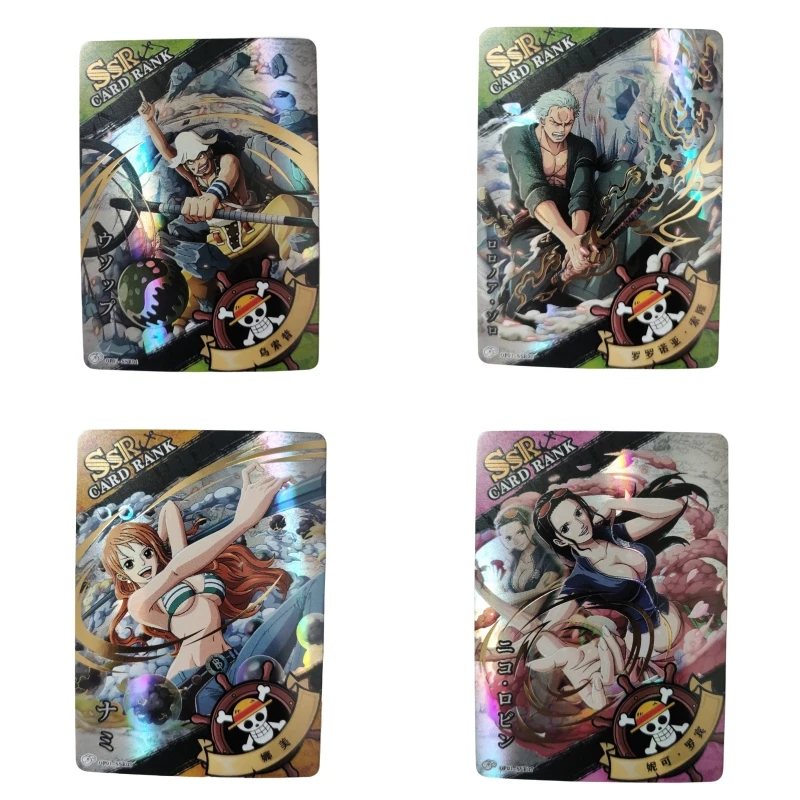 

ONE PIECE Nami Nico Robin Dracule Mihawk Monkey D. Luffy Roronoa Zoro Usopp Tony Tony Chopper Anime Game Collection Card Gift