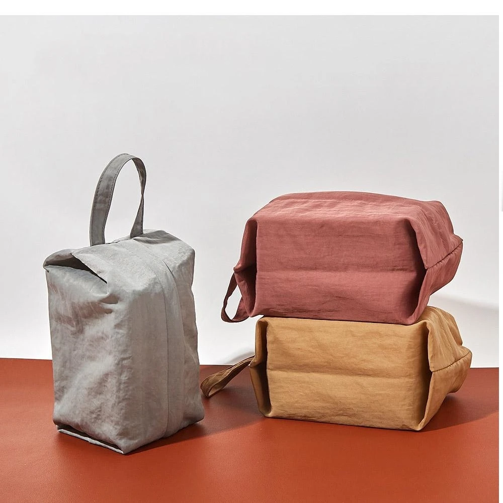 

Portable Travel Sorting Bag Folding Socks Underwear Storage Bag Embroidered Portable Washing Cloth Makeup Bags