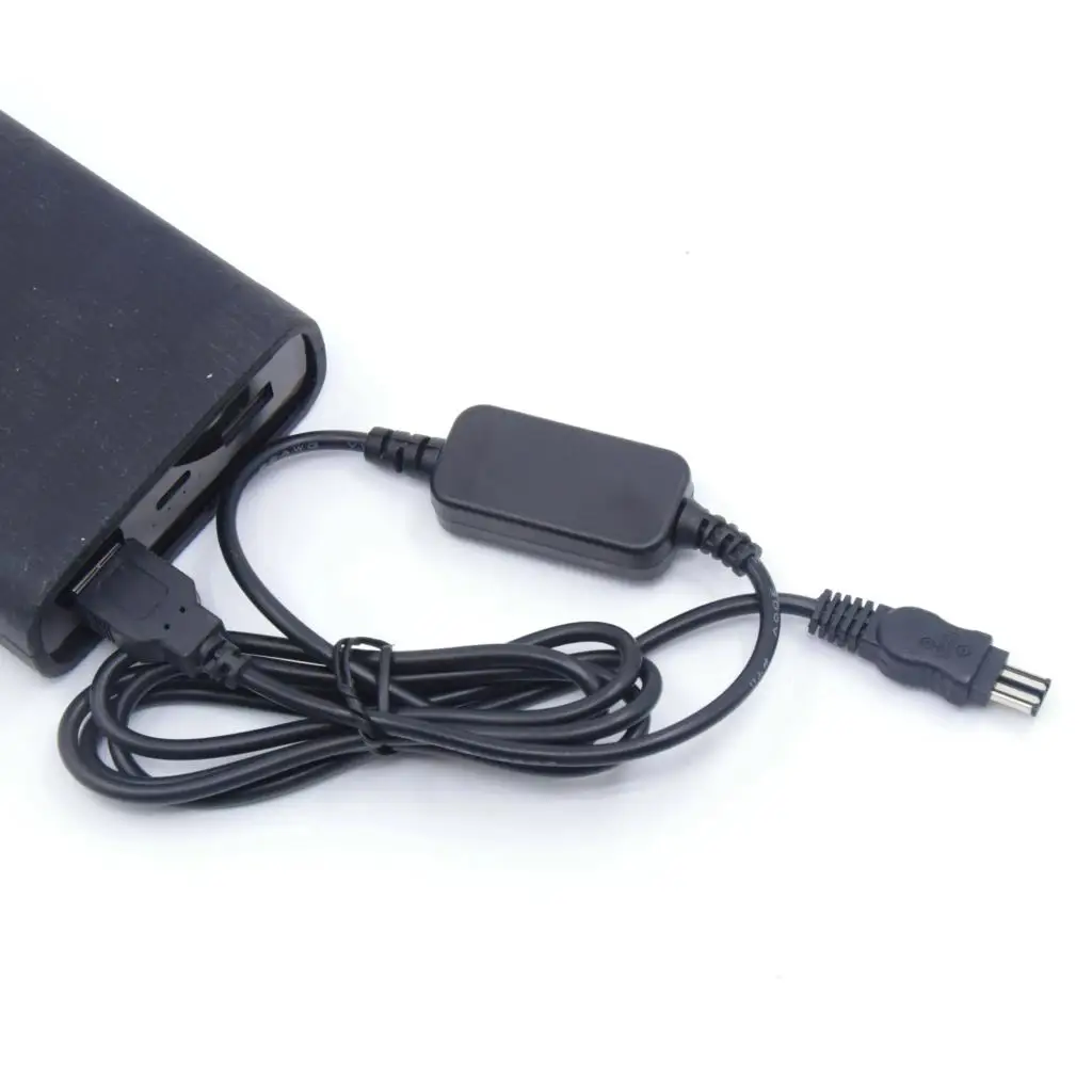 5V USB Drive Cable Power Adapter Charger AC-L10 AC-L10A AC-L10B AC-L10C AC-L15 AC-L15A AC-L100 AC-L100B AC-L100C for Sony TRV210