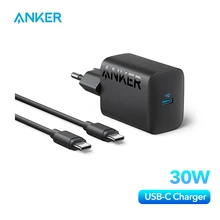 Anker 312 30W USB-C 충전기, USB-C 전원 공급 장치, 소형 고속 고속 충전기, C타입 아이폰 충전기, 삼성 S23 맥북용