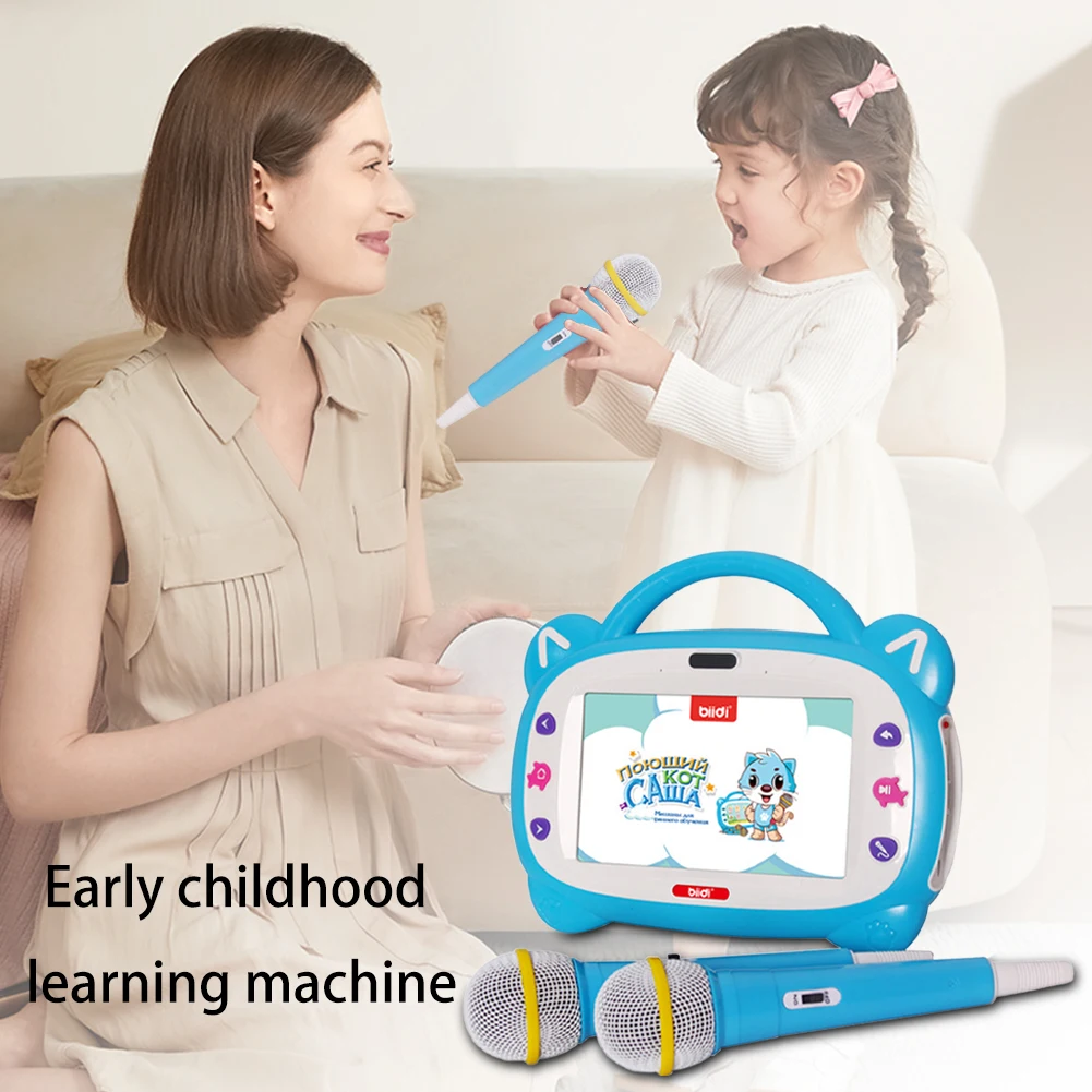 Early Childhood Education Learning Machine Russian English Children Music Interactive Tablet 32GB Expandable for Learn Alphabet 2