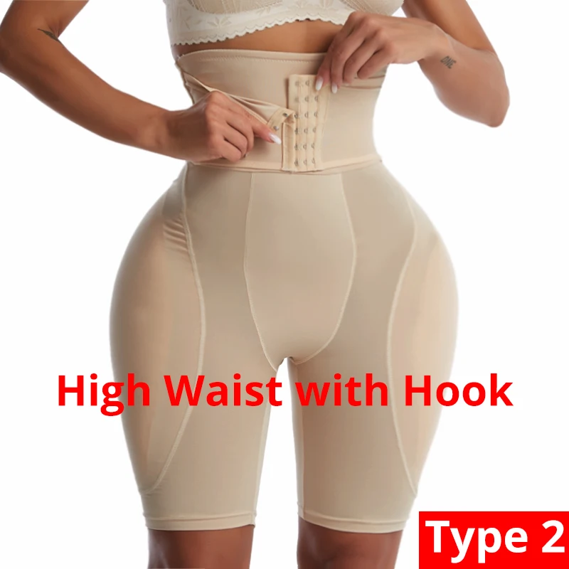 Shapewear Shorts High Waisted Women Padded Enhancer Hip Pads Hip Enhancer  Butt Hip Padded Hip Dip Pads Tummy Control, Beige, Small : :  Clothing, Shoes & Accessories