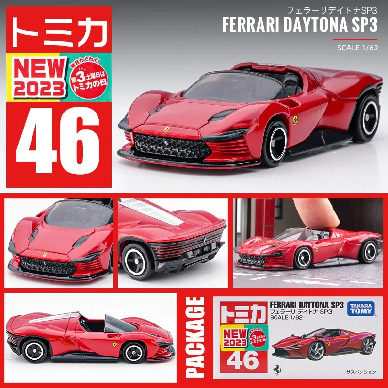 TAKARA TOMY Tomica Ferrari 1/64 Mini Diecast Alloy Model Car