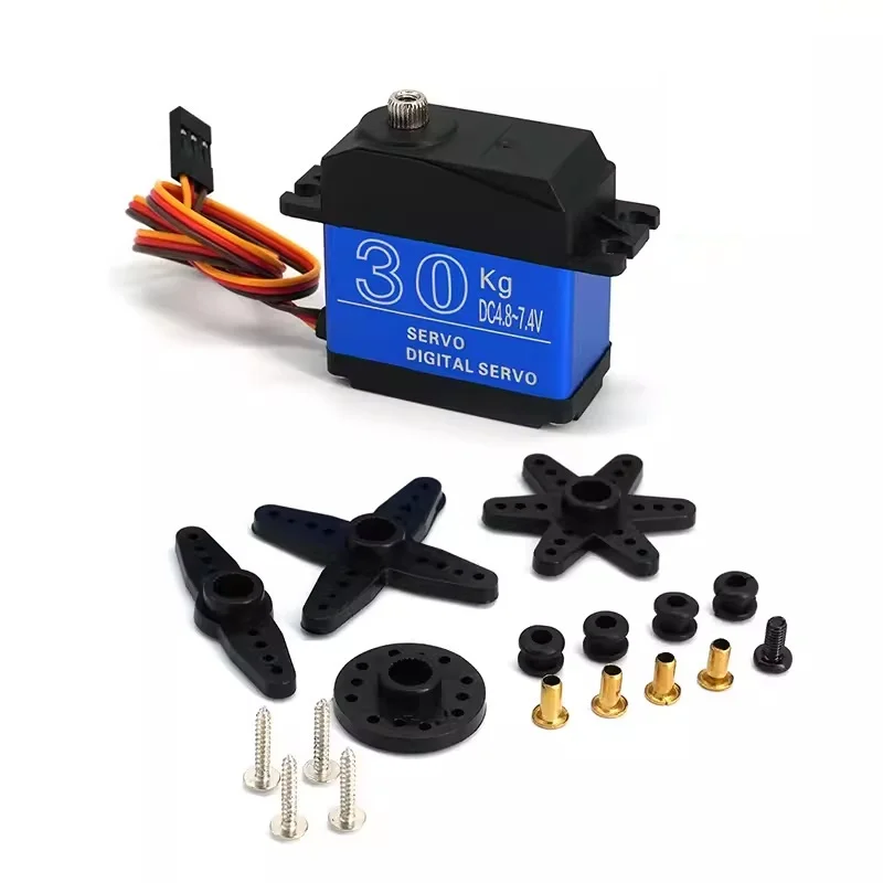Servomoteur 20/25/30/35KG RC 180/270° pour Robot Voiture