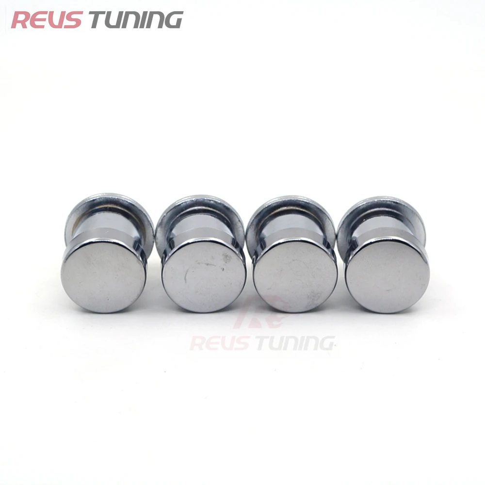 4PCS Chrome M12 1.5 37mm Steel Car Wheel Lock Nuts For Toyota