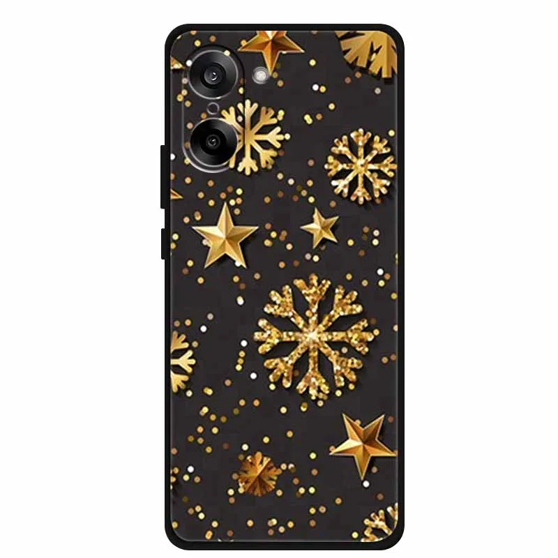 Sleek Black Soft Silicone Shockproof Phone Case