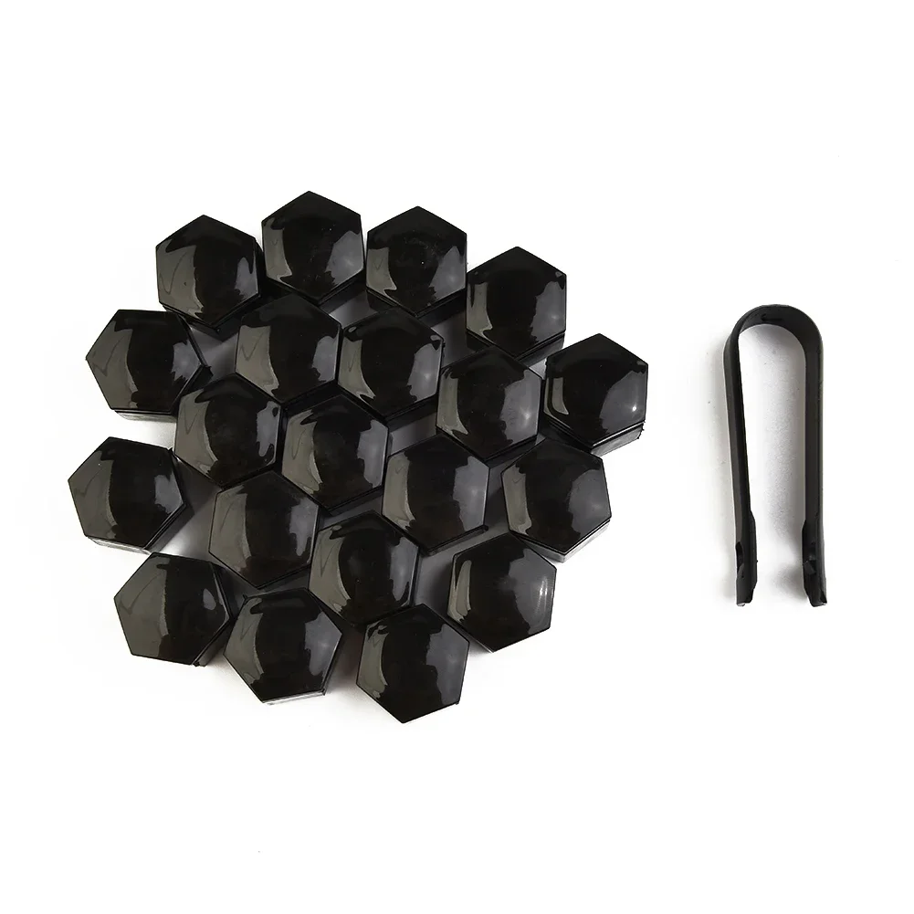 20Pcs 17/22mm Car Wheel Nut Cap Anti-Rust Auto Hub Screw Cover Bolt Rims Exterior Decoration Protection Covers