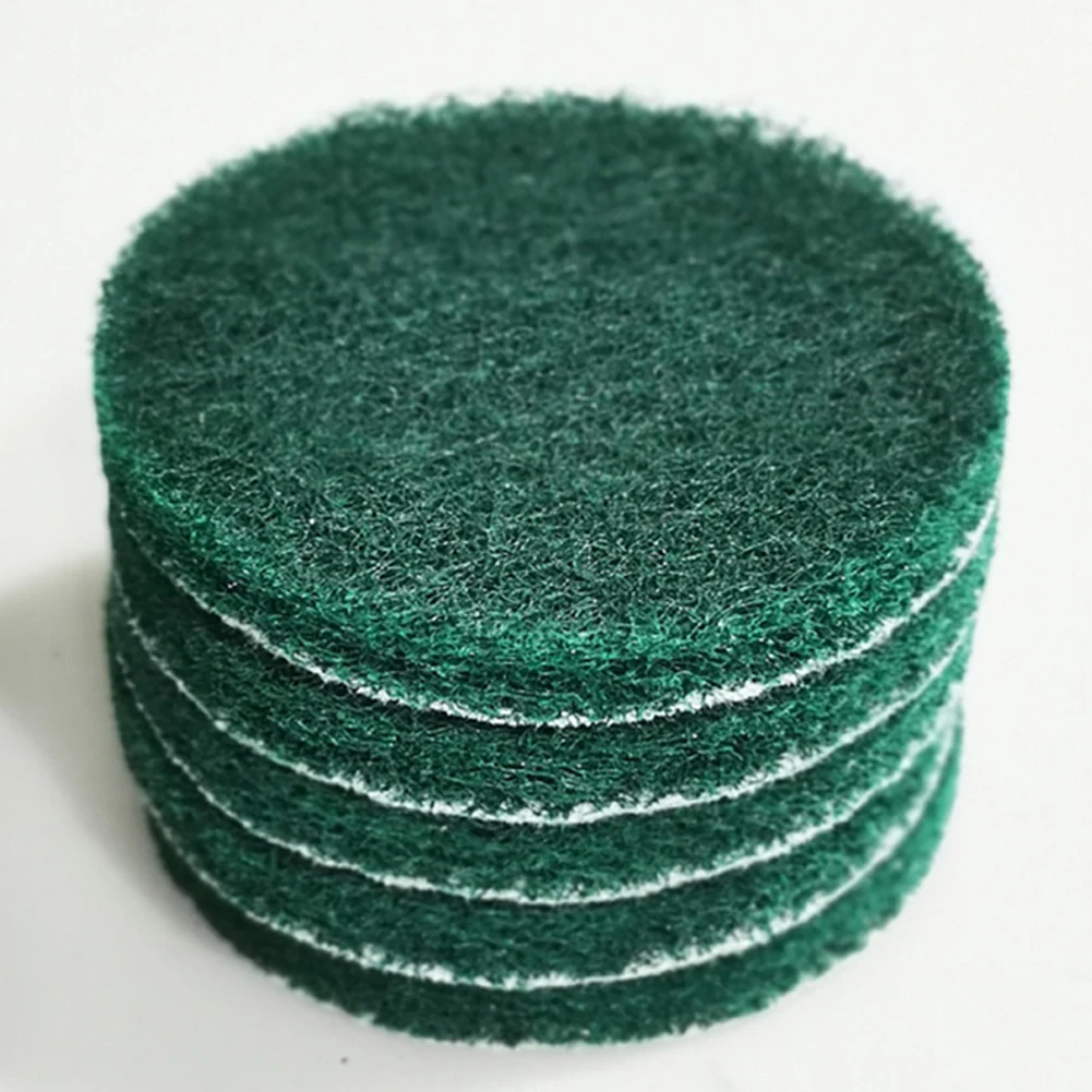 5pcs 4Inch Cleaning Cloth Scrub Pad Industrial Scouring Pads Nylon Polishing Pad For Cleaning Showers Bathtubs Sinks Tile Grout new and original 10 4inch 640 480 lq104v1dg5b industrial display panel