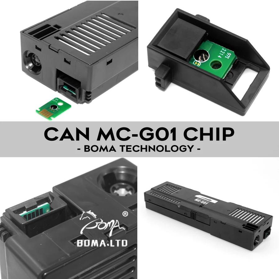 Cartridge Chip Toner Chip Toner Cartridge Chip MC G01 Waste Ink Collector Chip MCG01 For Canon MAXIFY GX6010 GX7010 GX6020 GX7020 GX6030 GX7030 GX6040 GX7040 Ink Tank