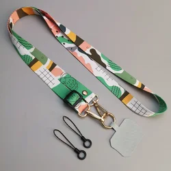 Colorful Crossbody Cell Phone Lanyard with Adjustable Strap and Universal Clip (D)
