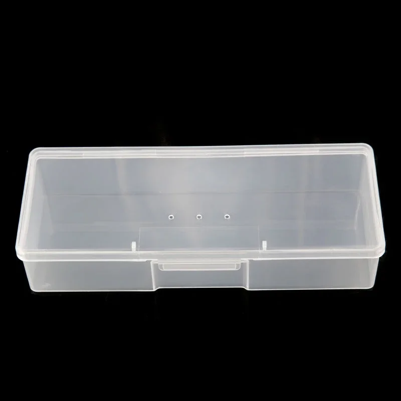 Portable Storage Box Nail Accessoires Wipes Cotton Pads Swab Rods Container Case Nail Art Toos Organizer