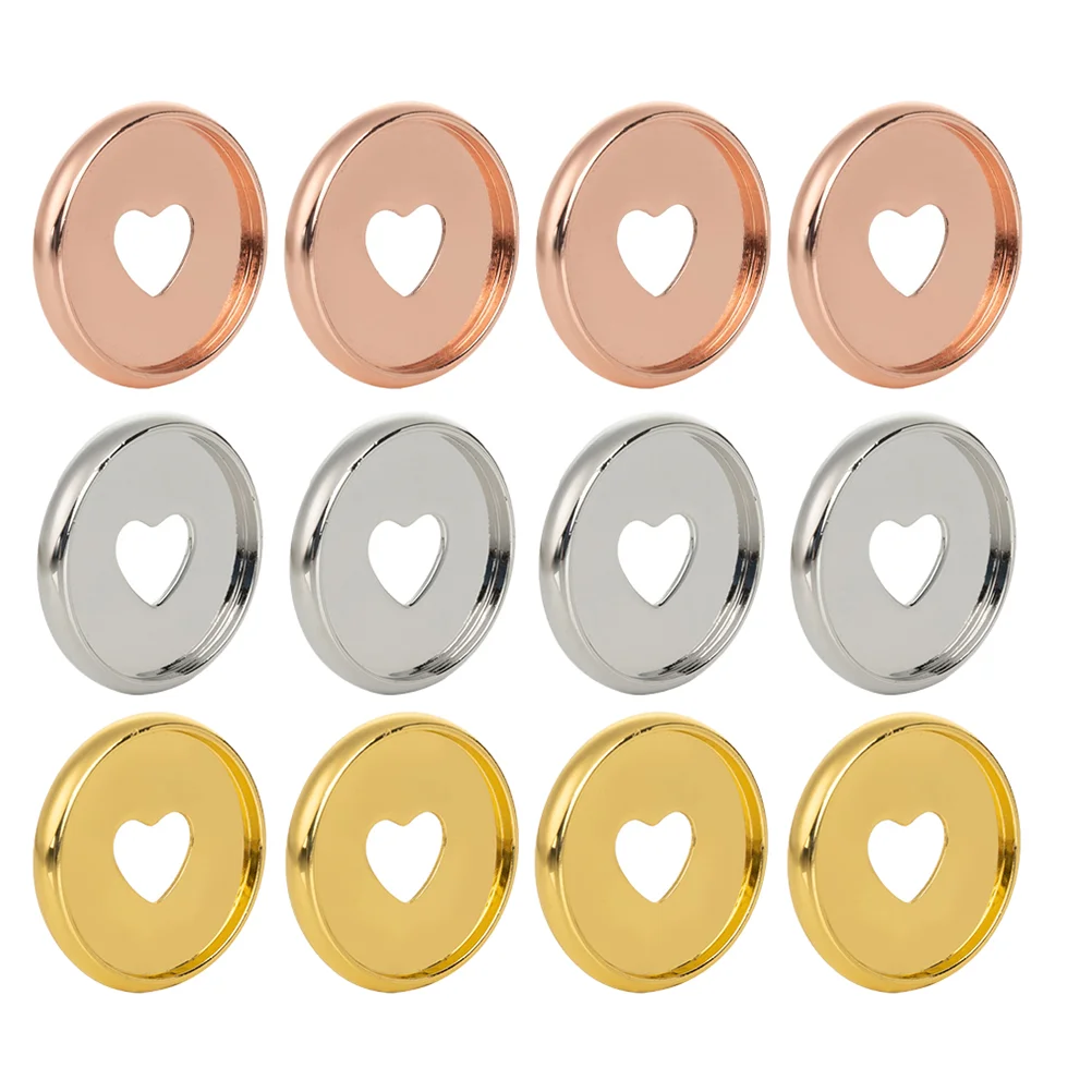 

30pcs Plastic Book Binding Discs Hollow Heart Disc Bound Expansion Discs