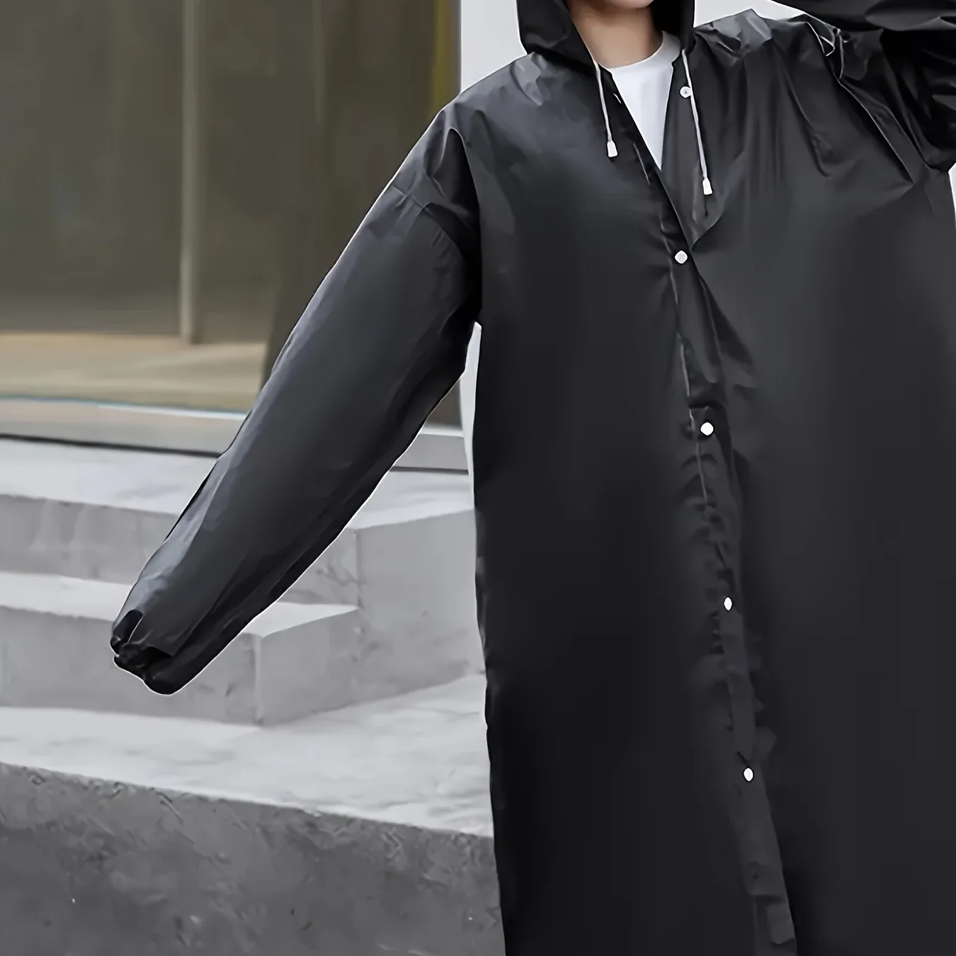 Motorcycle Raincoat Rain Poncho Motorcycle raincoat men's long rainstorm-proof thick set integrated electric motorcycle poncho