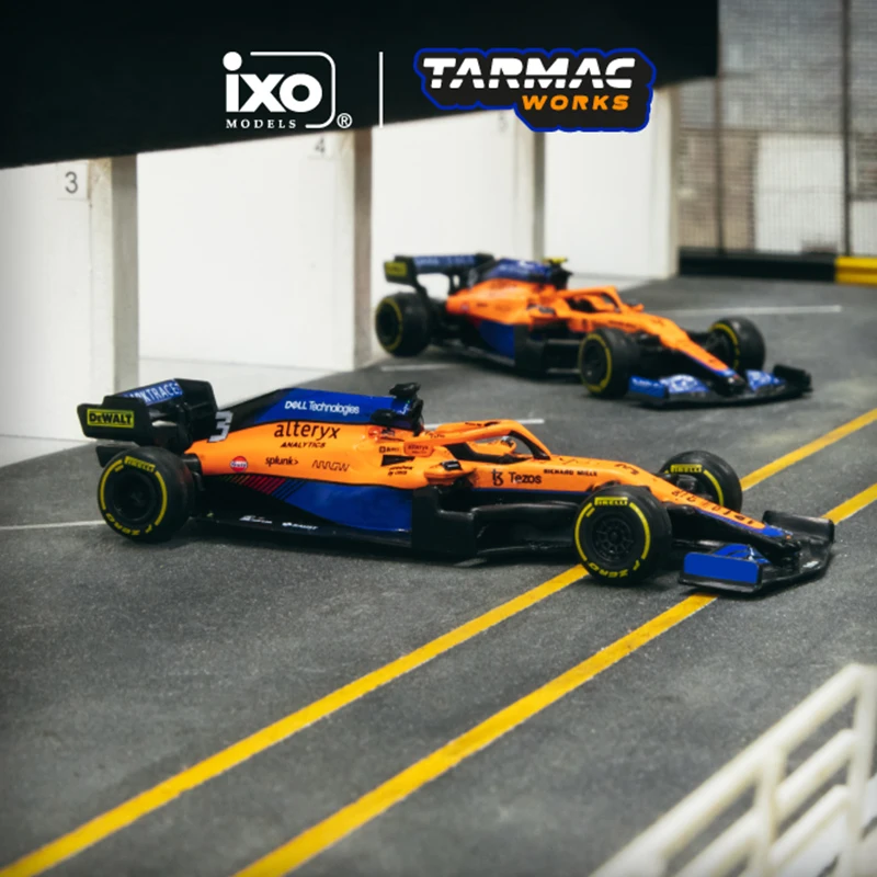 

Tarmac Works TW 1:64 MCL35M Italian Grand Prix 2021 F1 Alloy Diorama Car Model Collection Miniature Carros Toys In Stock